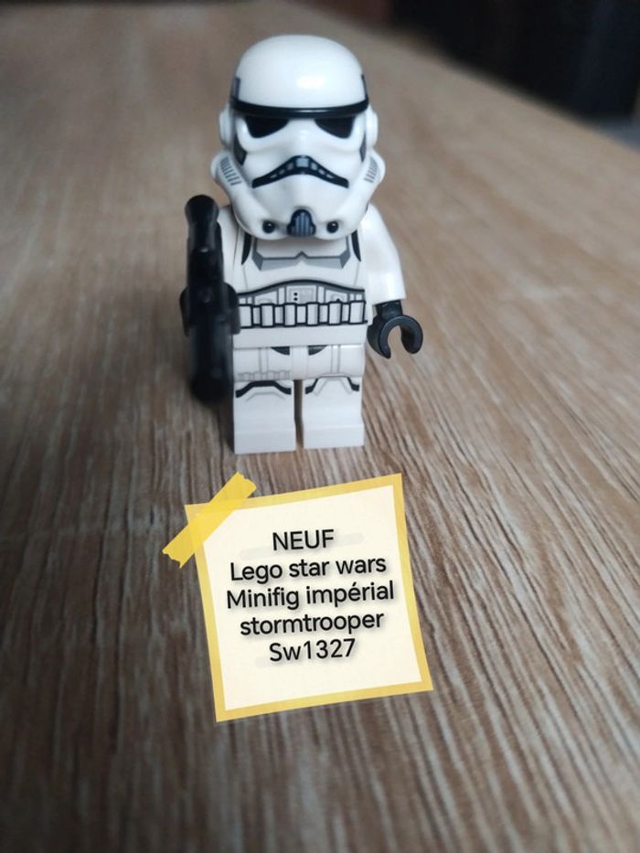 Lego star wars minifig impérial stormtrooper sw1326 neuf