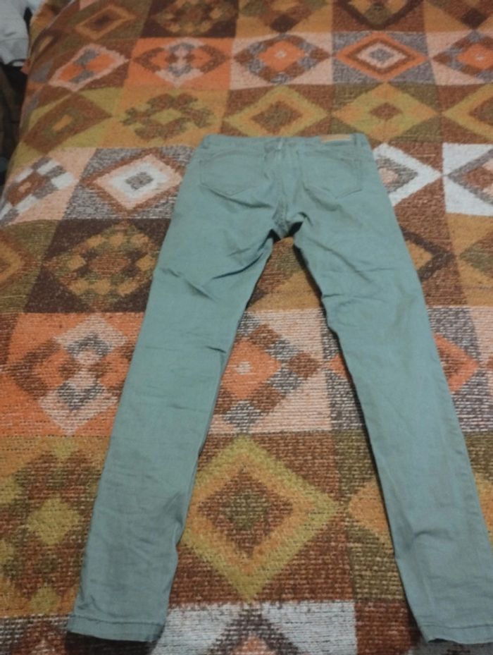Jeans slim femme taille 38 Pimkie kaki - photo numéro 3