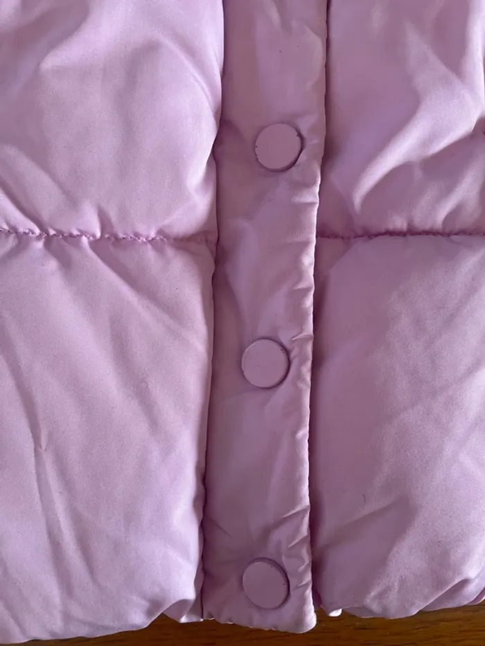 Doudoune sans manche rose 7-8 ans primark - photo numéro 3