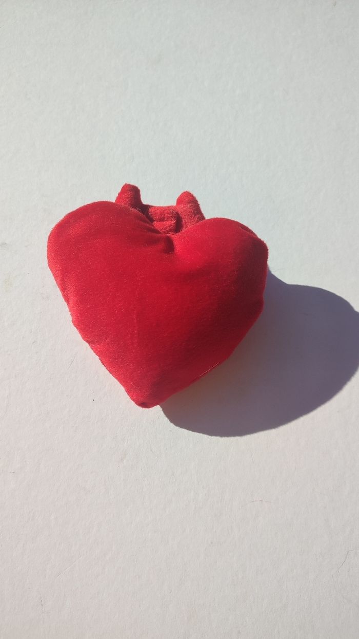 Petit cœur peluche - photo numéro 3