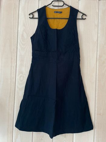 Robe coton marine - Petit Bateau - S