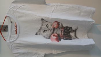Tshirt chat 12 ans