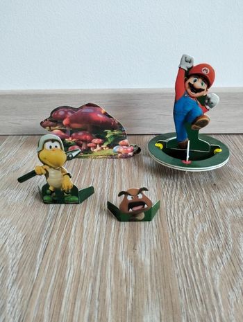 Lot figurines du film Mario bros.