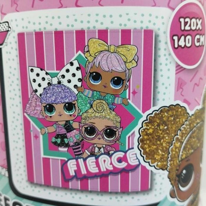 L.O.L. - Fierce - Plaid Polaire 100% Polyester - 120x140cm