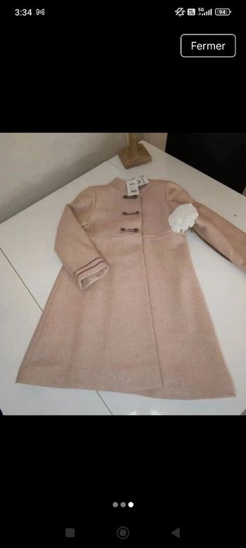 Neuf manteau kauli 10 ans 