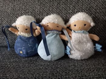 Lot 3 moutons agneau Kaloo