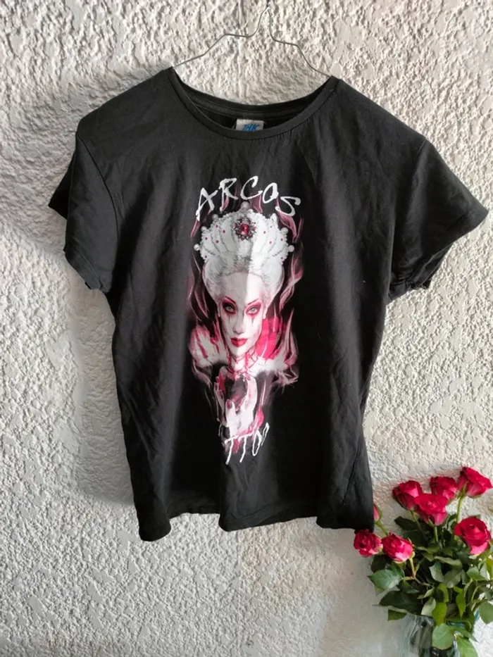T-shirt noir imprimé Archos tattoo. Taille L. - photo numéro 2