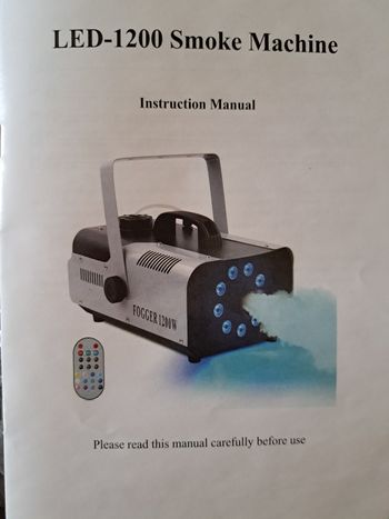 Machine à fumée 