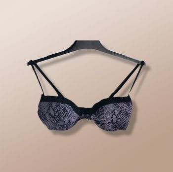 🌸Soutien-gorge avec à dentelles gris & noir - Manoukian - Taille 90B 🌸
