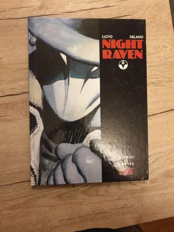 Bande  dessinée Night  Raven