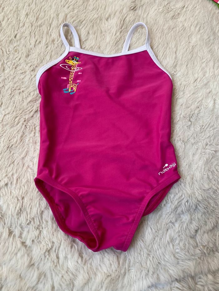 Maillot de bain une pièce fille décathlon 18m Nabaiji