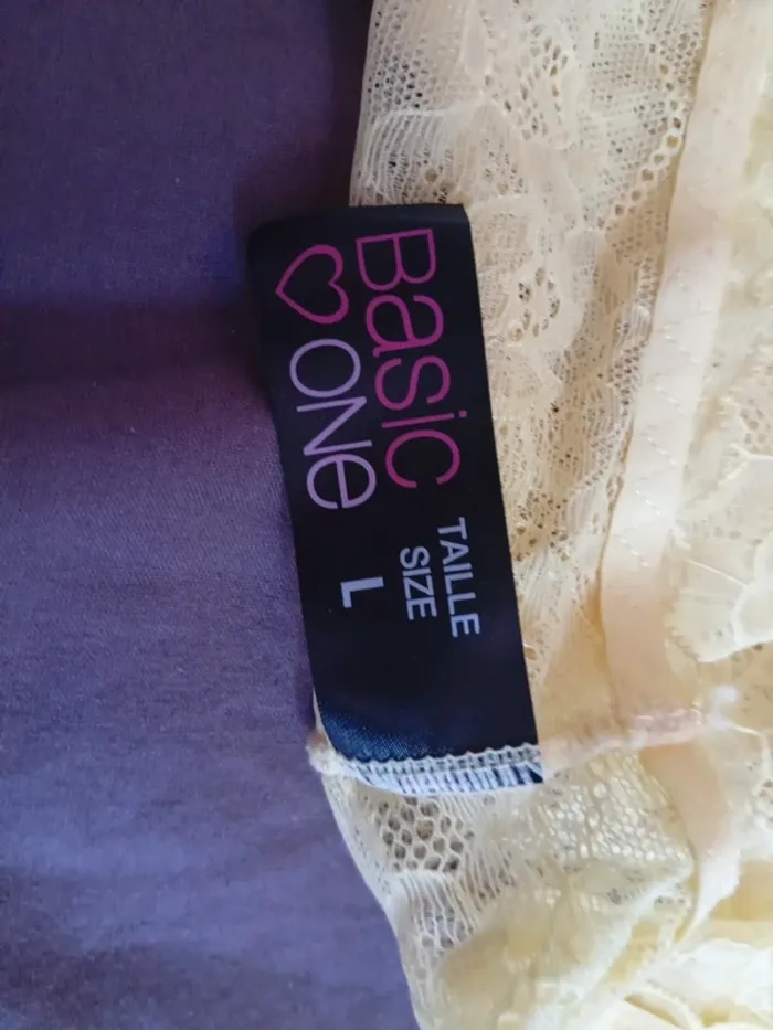 Culotte dentelle taille L - photo numéro 5