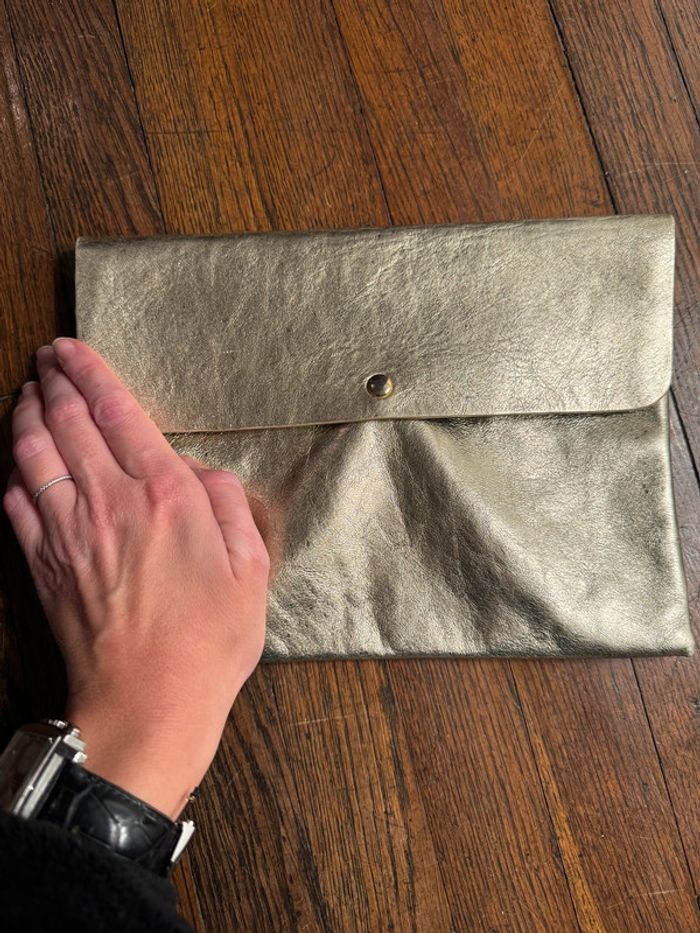 Pochette en cuir des petits hauts - photo numéro 2