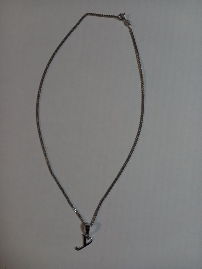 Chaîne en argent + pendentif