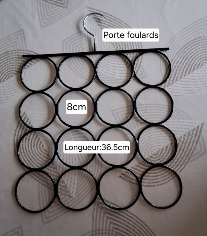 Lot NEUF porte foulards, porte bijoux, porte cravattes - photo numéro 2