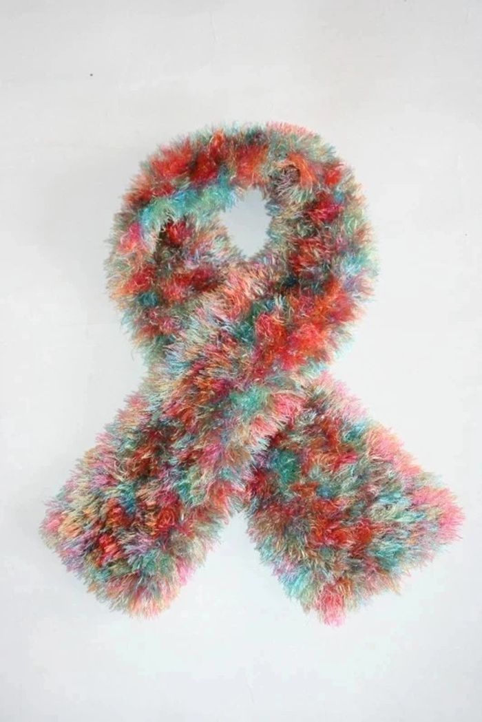 Echarpe fait main 105x12cm