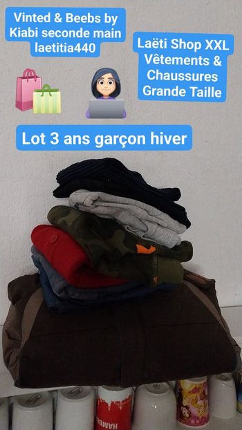 Lot hiver 3 ans garçon
