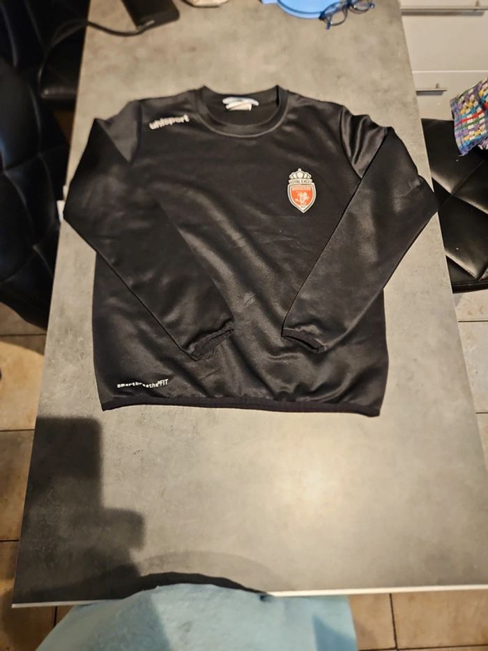 Pull chaud Royal Excel Mouscron 14 ans uhlsport