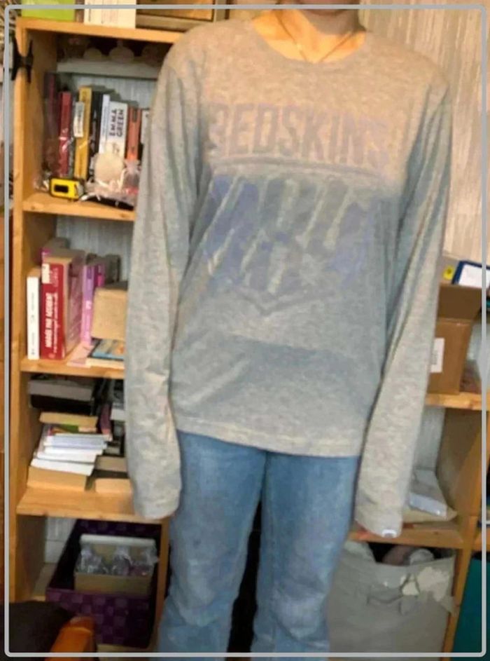 T shirt manche longue redskins taille 42 - photo numéro 2