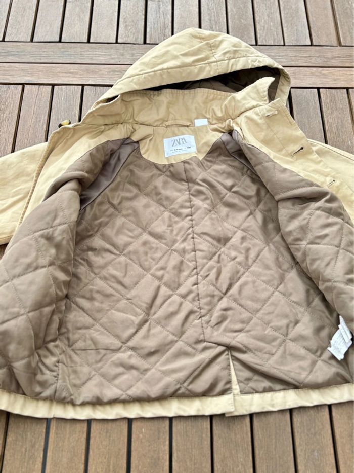 Manteau Zara type trench doublé - photo numéro 3