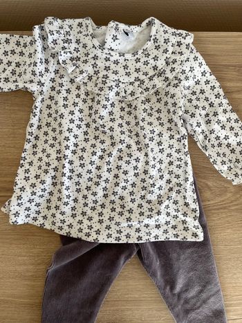 Ensemble gris et blanc