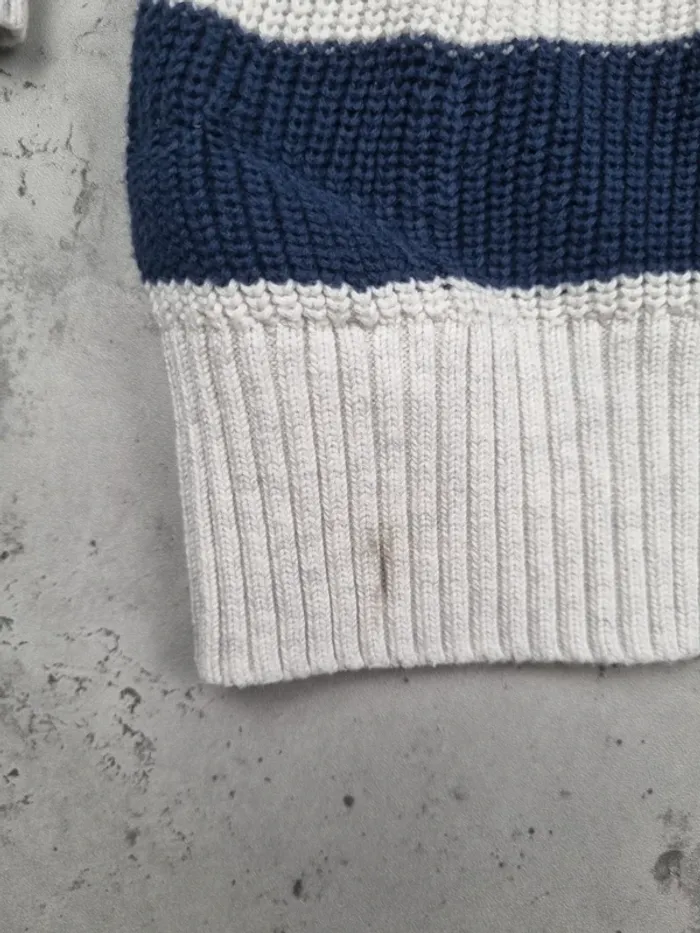 Cardigan Tommy Hilfiger blanc – Taille XL Hommes (mesures en photos) - photo numéro 8