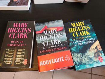Lot livres Mary Higgins Clark