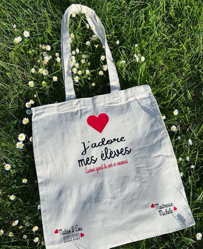 Cadeau maîtresse/atsem/nounou