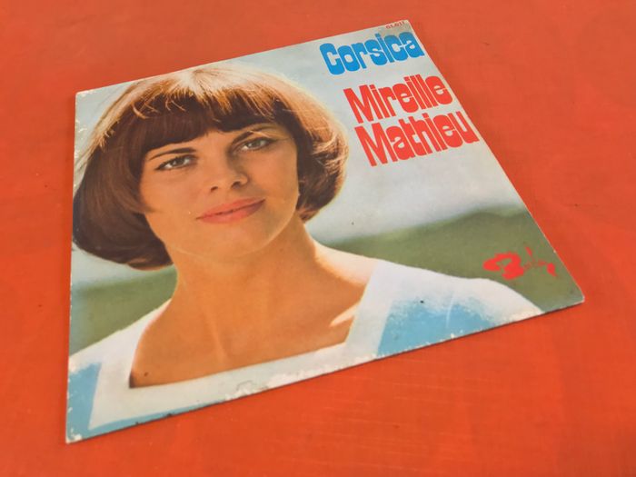 Vinyle 45 tours Mireille Mathieu Corsica (1972) Barclay 61.611 - photo numéro 6