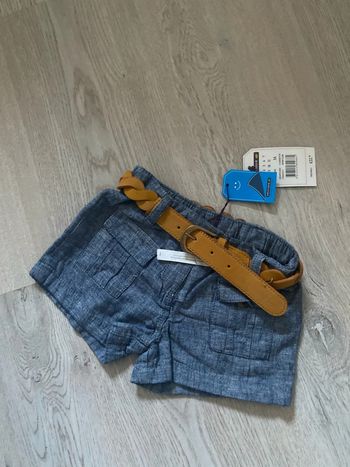 Short avec ceinture Sergent Major taille 3 ans Neuf