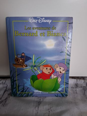Livre Disney Les aventures de Bernard et Bianca