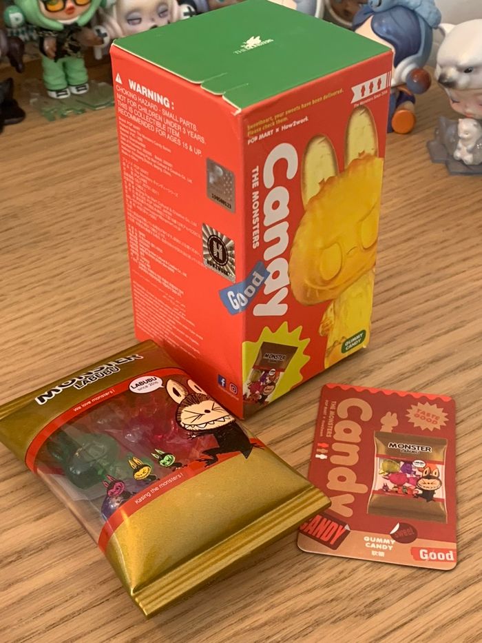 🍬 Pop Mart Labubu The Monsters Candy Series : Gummy Candy (avec boîte + carte) - photo numéro 5