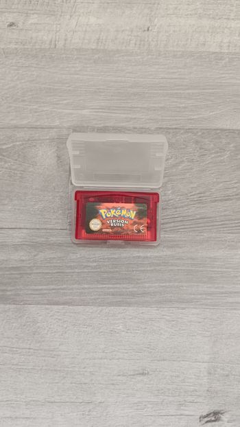 Pokémon version Rubis cartmod pour GameBoy Advance.