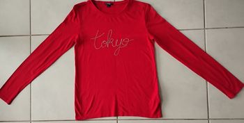 Tee-shirt manches longues femme Kiabi (taille S) en excellent état