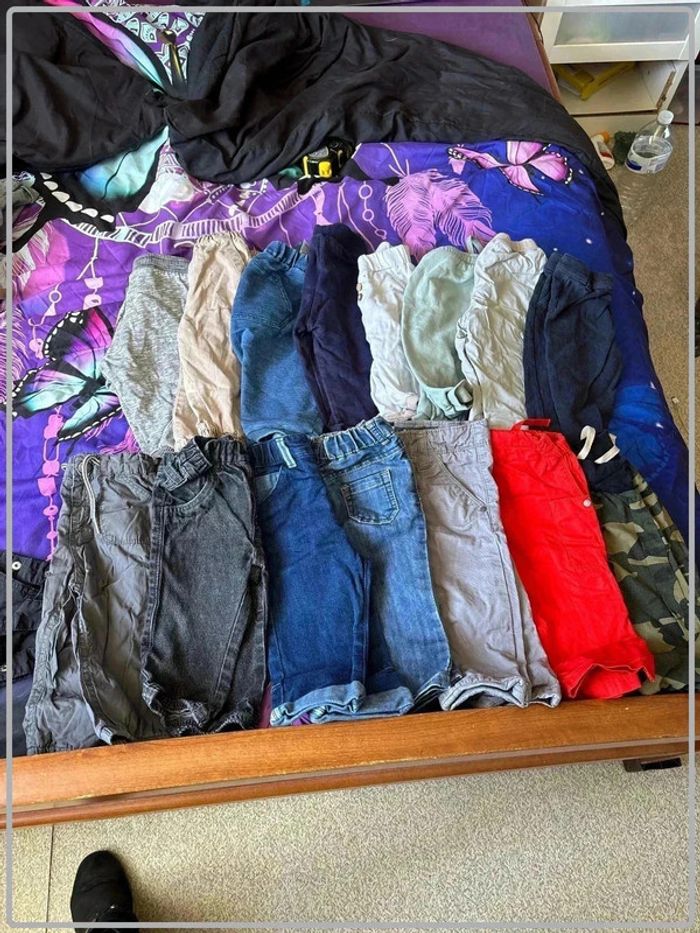 20 pantalon/jeans en 12mois garçon