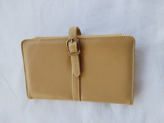 Portefeuille Porte-monnaie multipoches beige - photo numéro 7