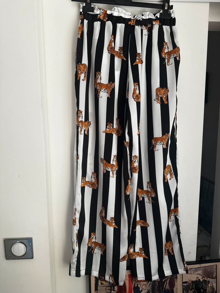 🐅 Pantalon fluide Millenium– Motif tigre chic (Neuf) - photo numéro 7