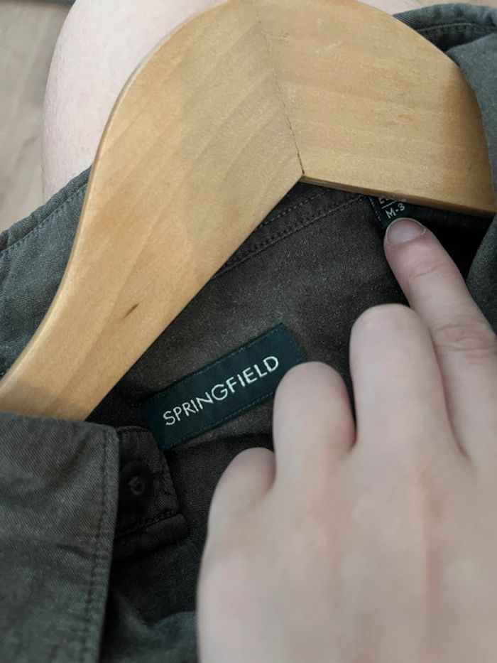 Chemise unie Springfield taille M - photo numéro 3