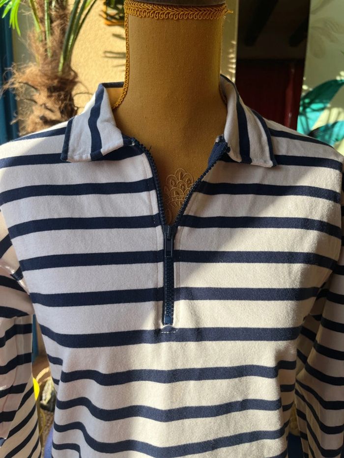 pull marinière zara - photo numéro 2