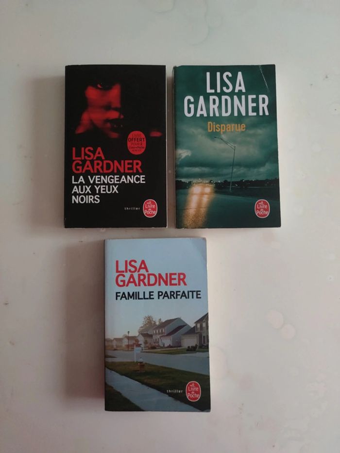 Lot 3 livres Lisa Gardner