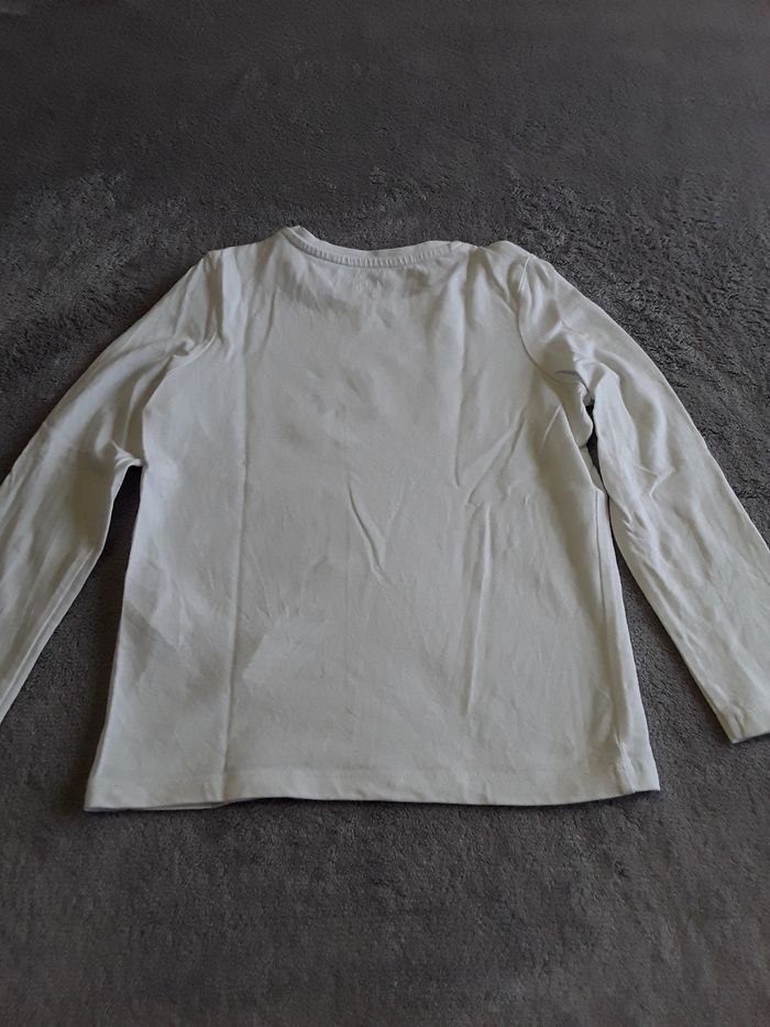 Tee shirt manches longues fille 4 ans - photo numéro 4