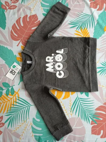 Pull sweat garçon 18 mois neuf