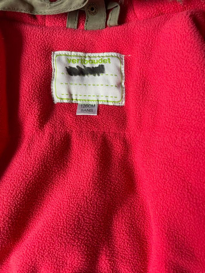 manteau parka 3 en 1 ans Fille 8 ans - photo numéro 7