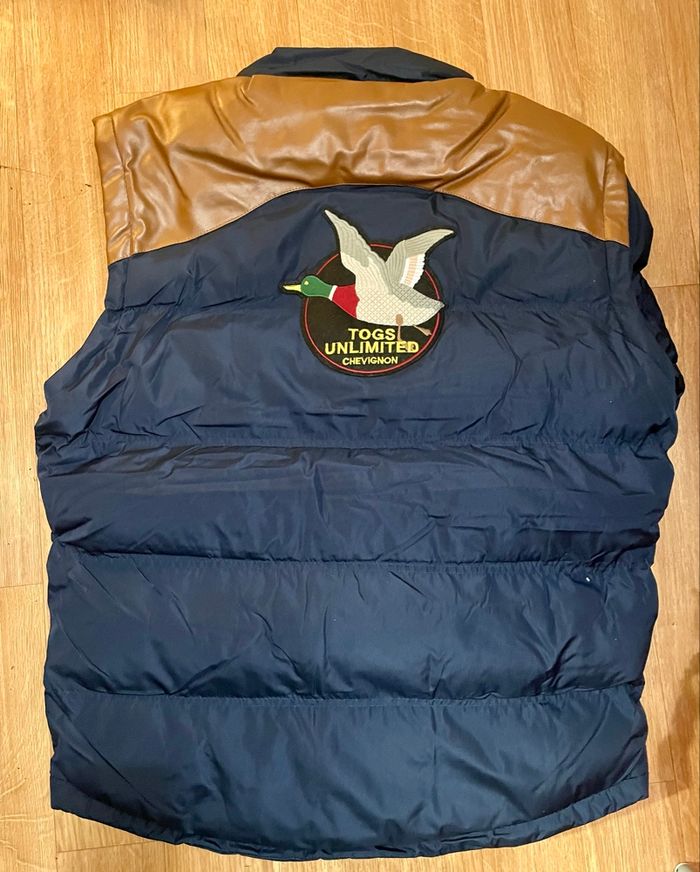 Doudoune chevignon homme  bleu marine,  togs taille XL   Neuf avec étiquette - photo numéro 7