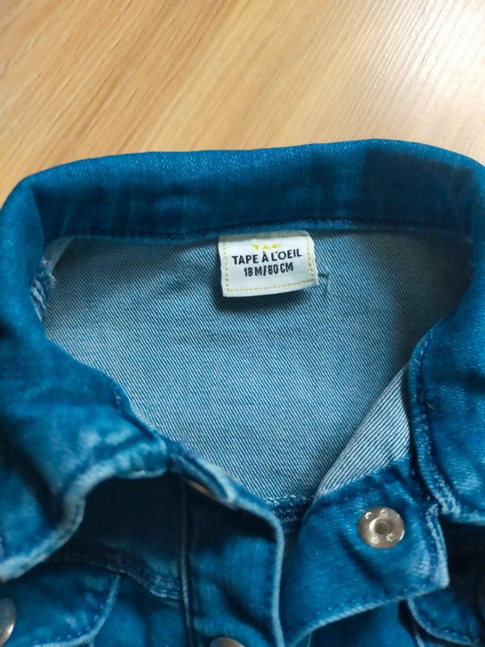 Veste en jean 18 mois - photo numéro 5