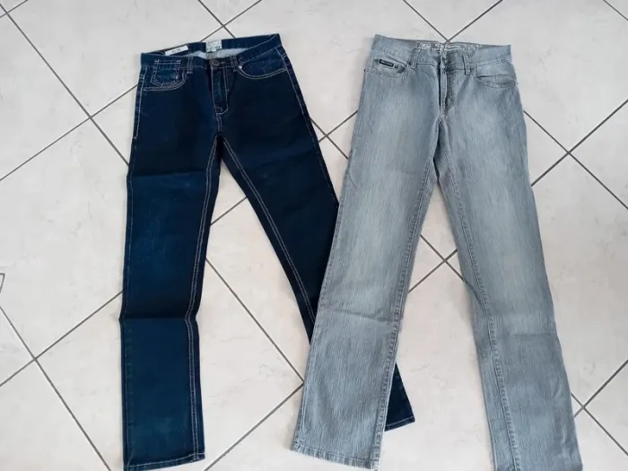 Lot vêtements homme taille S jean pantalon t-shirt - photo numéro 4