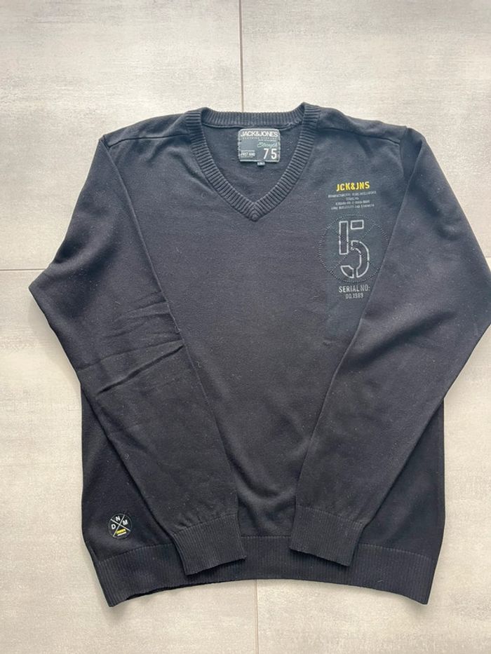 Pull col V homme - photo numéro 2