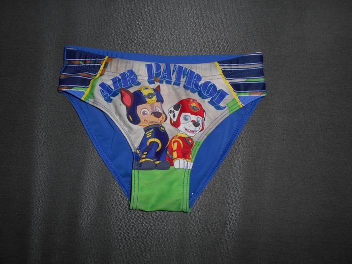 Slip de bain Pat Patrouille, taille: 5 ans