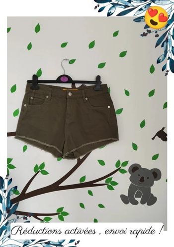 Short kaki femme M