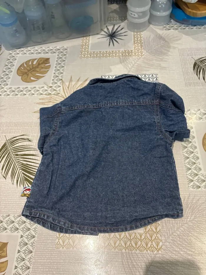 Veste en jean T 18 mois - photo numéro 2